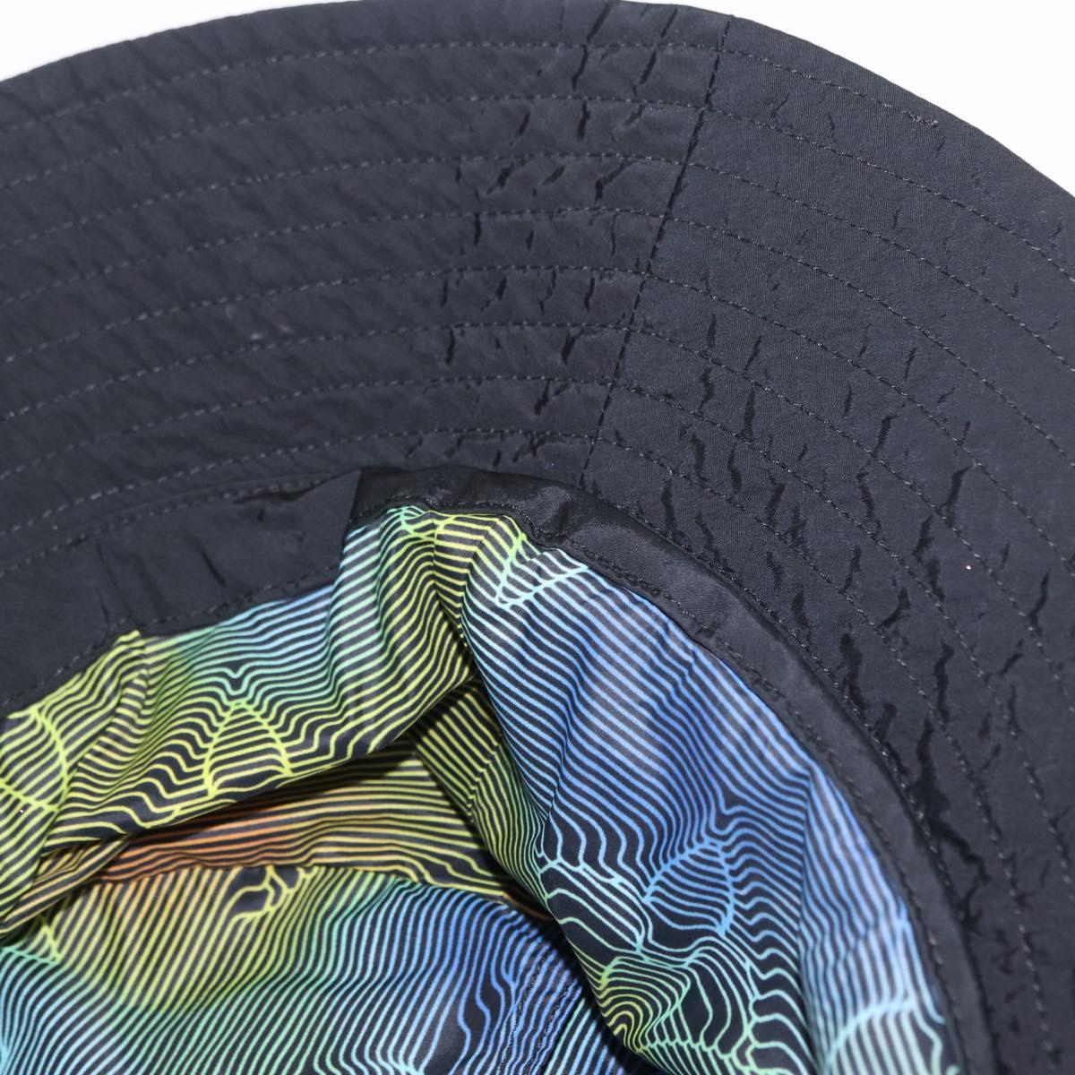 LOUIS VUITTON Transformable Bucket Hat Hat Nylon Black MP2552 LV Auth 171199M