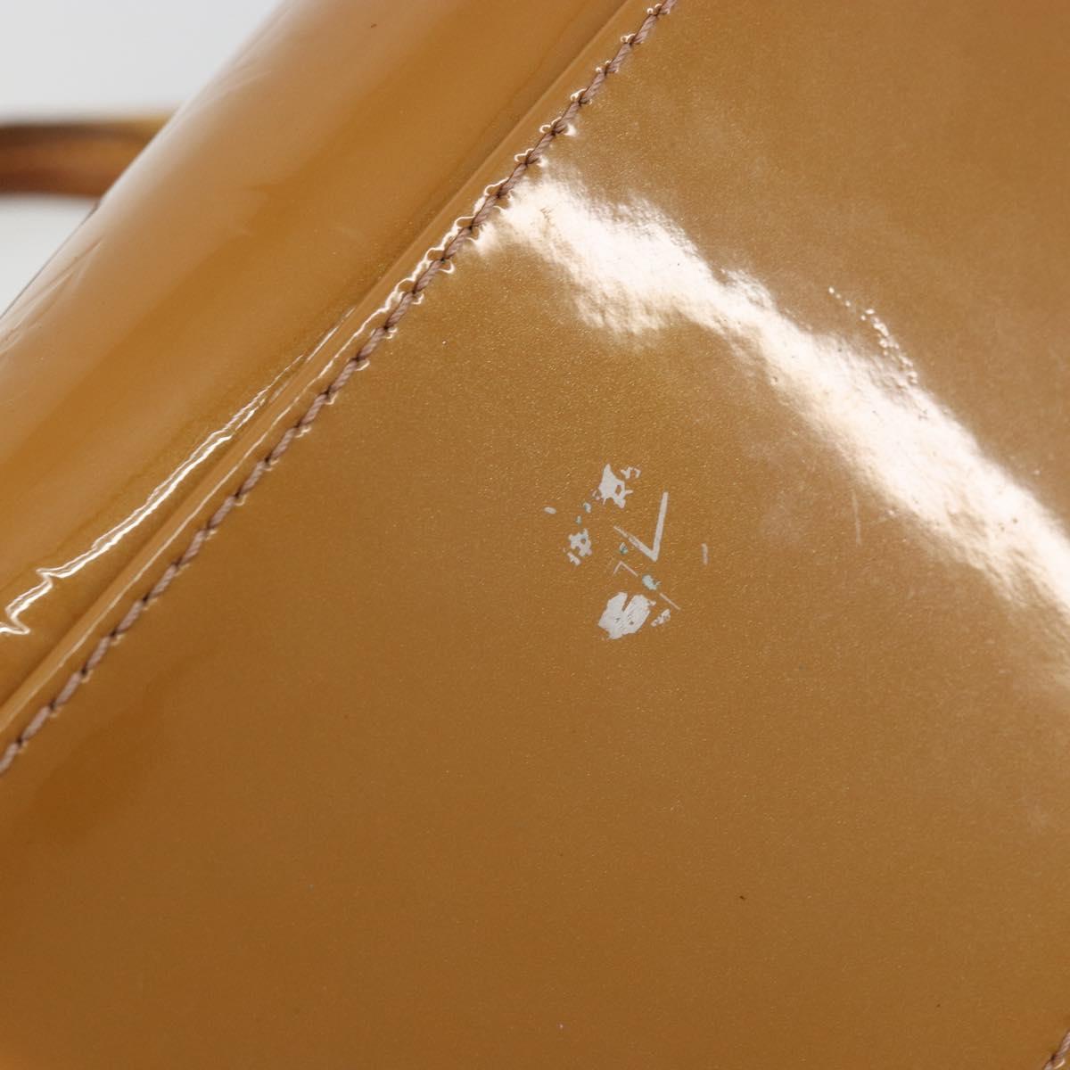 LOUIS VUITTON Monogram Vernis Blair MM Bag 2way Rose Velours M91588 Auth 171221