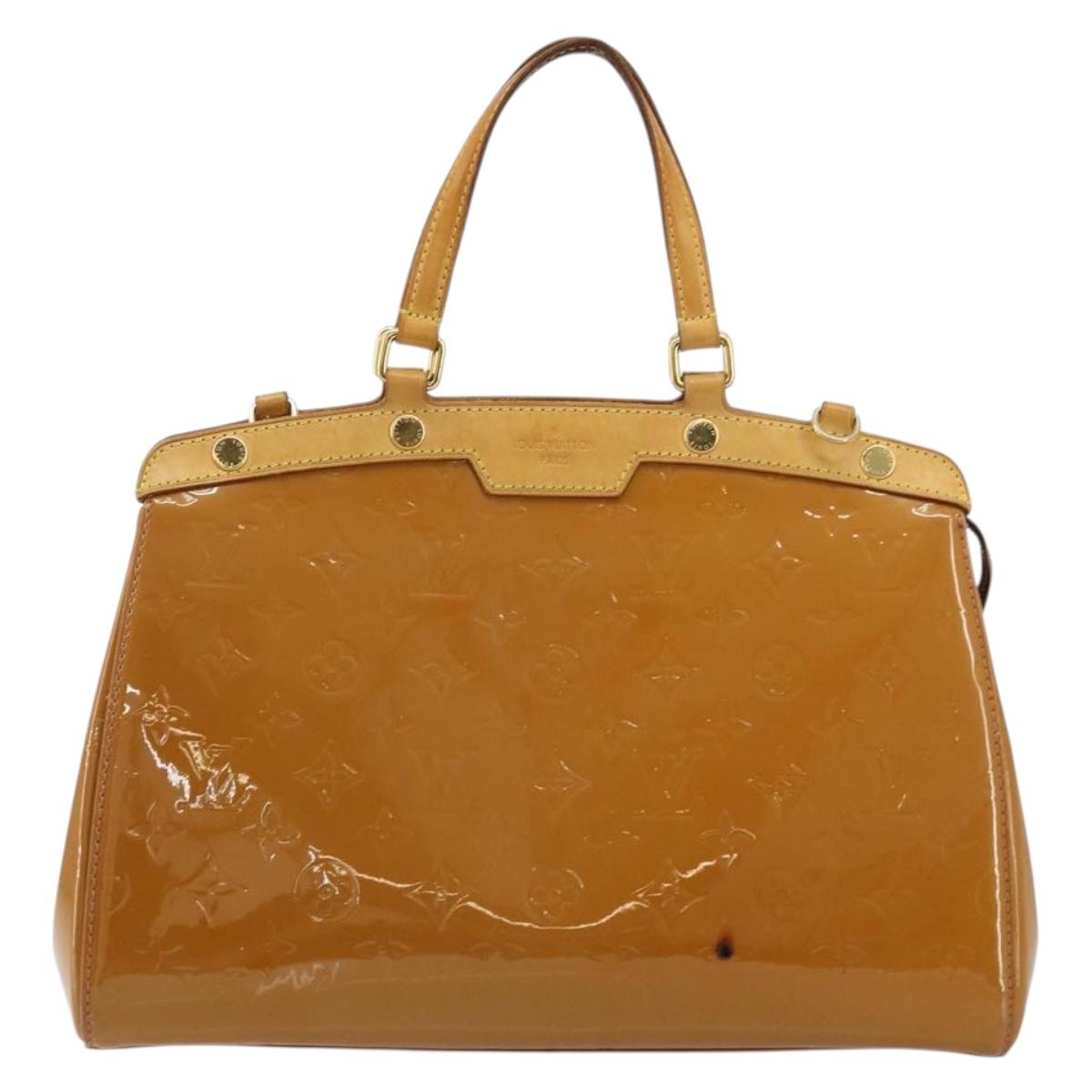 LOUIS VUITTON Monogram Vernis Blair MM Bag 2way Rose Velours M91588 Auth 171221