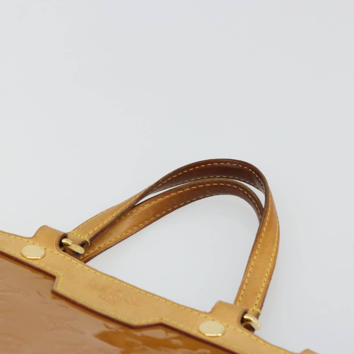 LOUIS VUITTON Monogram Vernis Blair MM Bag 2way Rose Velours M91588 Auth 171221