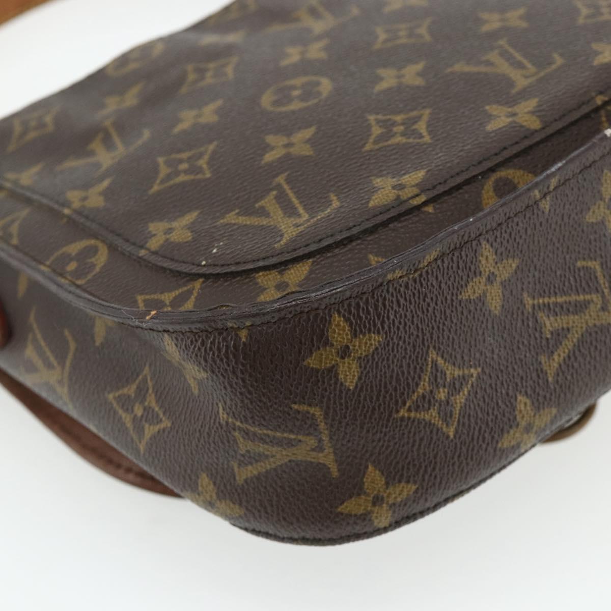 LOUIS VUITTON Monogram Saint Cloud GM Shoulder Bag M51242 LV Auth 171230