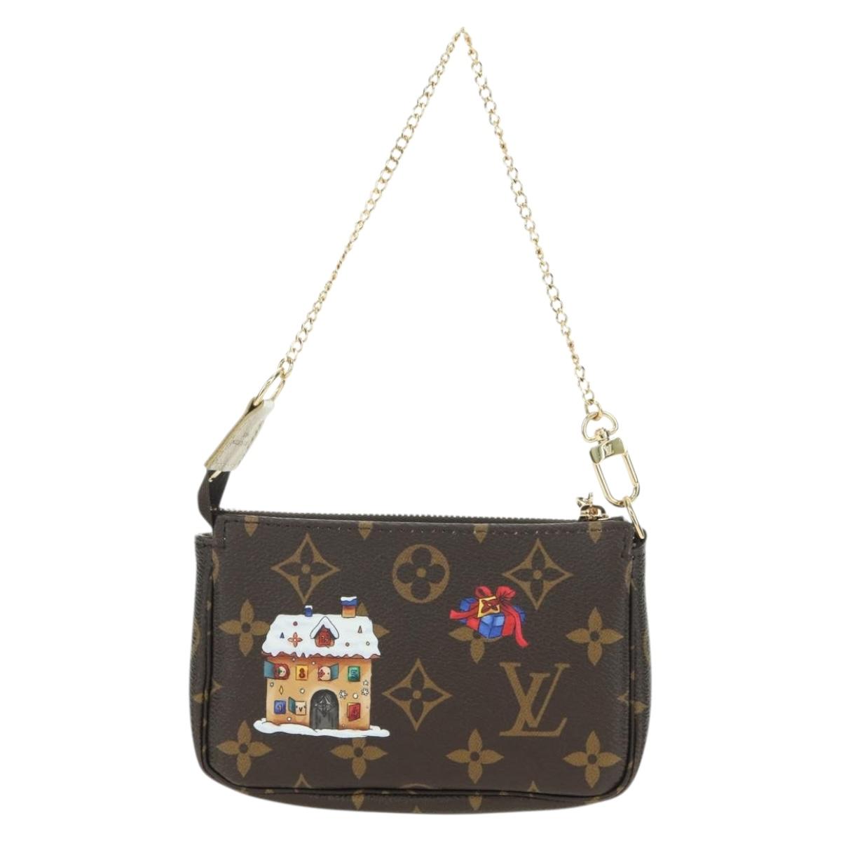 LOUIS VUITTON Vivienne Mini Pochette Accessoires Pouch M15328 LV Auth 171238SAM