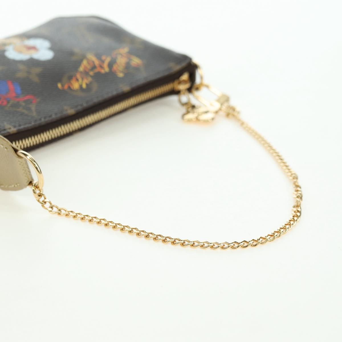 LOUIS VUITTON Vivienne Mini Pochette Accessoires Pouch M15328 LV Auth 171238SAM