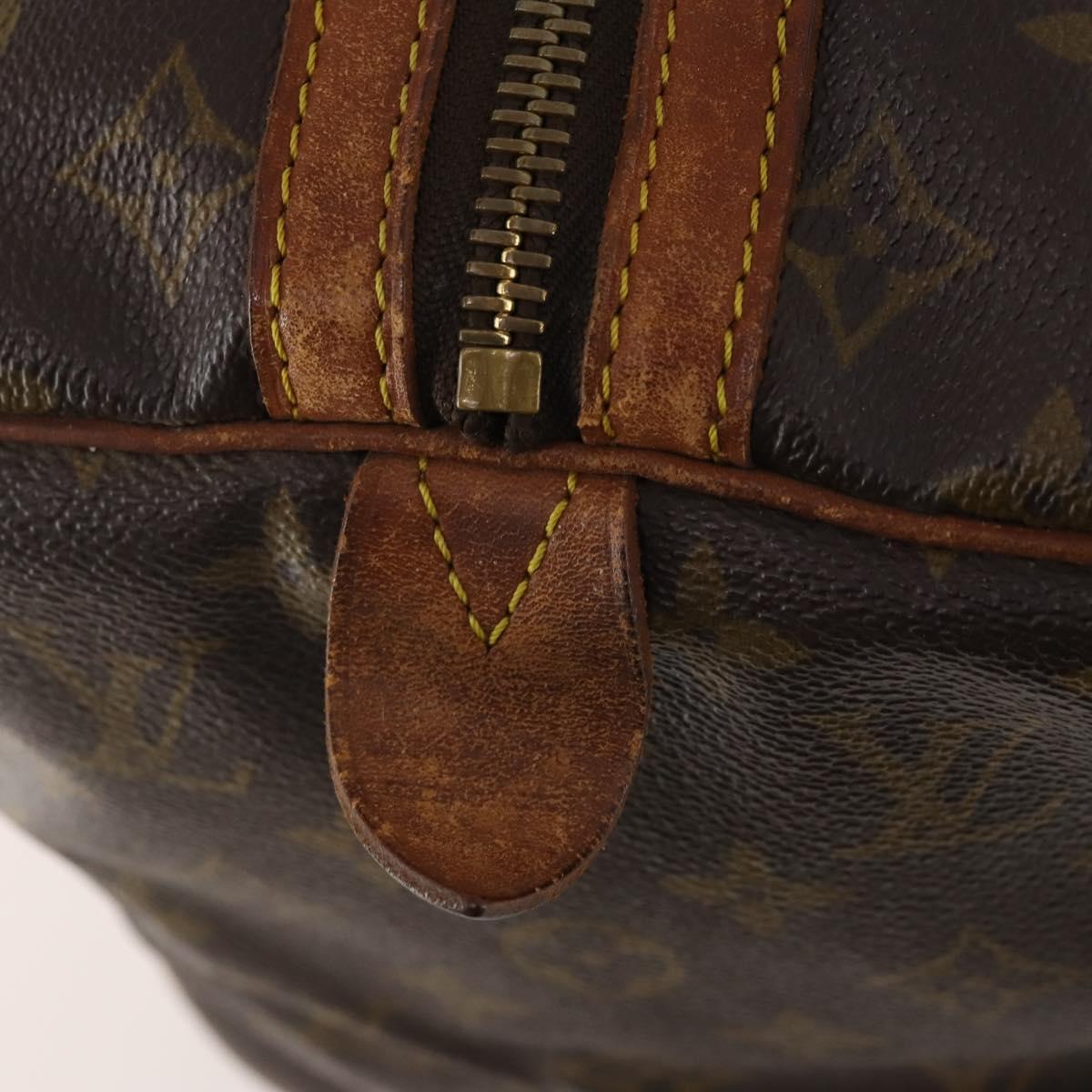 LOUIS VUITTON Monogram Sac Souple 35 Boston Bag M41626 LV Auth 171242
