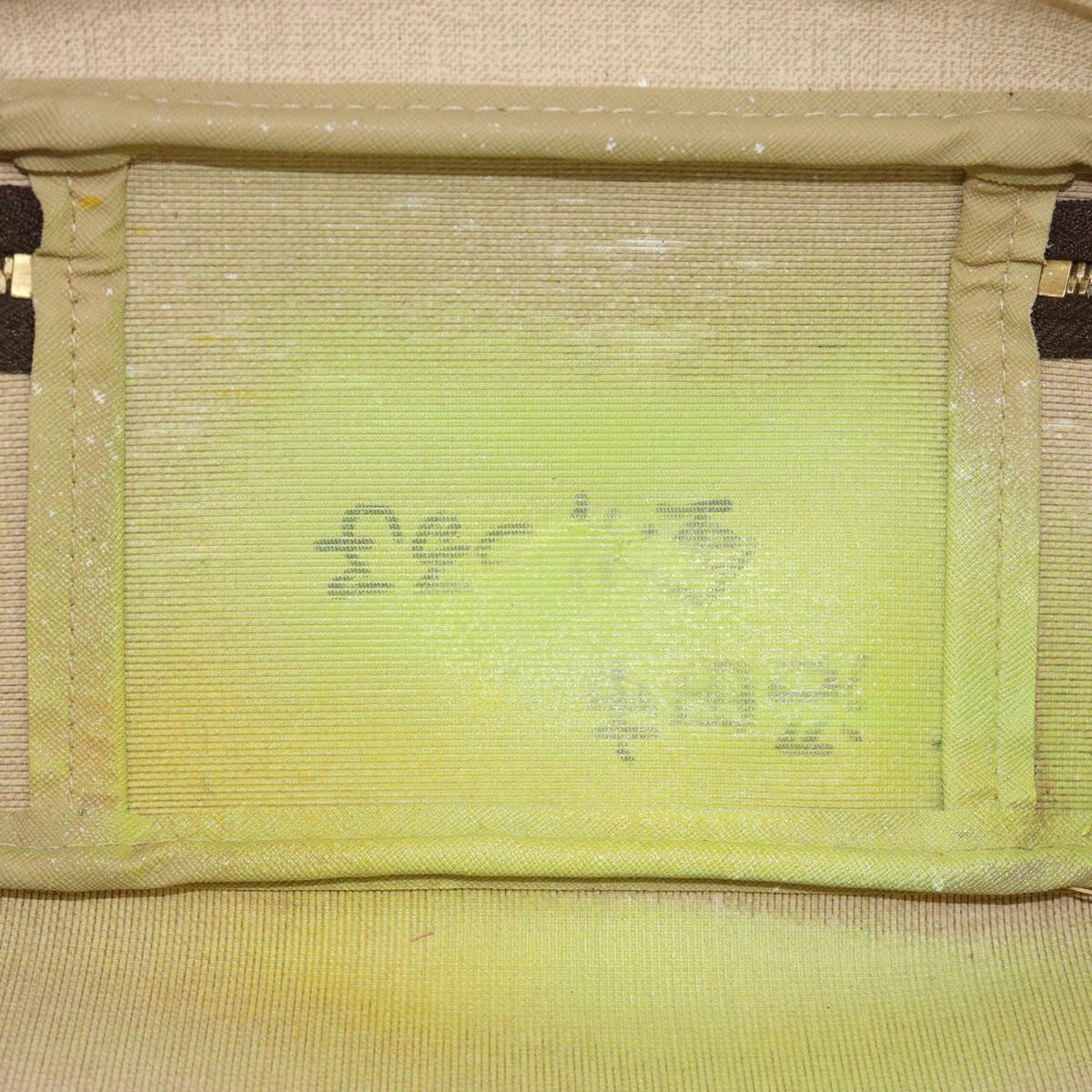 LOUIS VUITTON Monogram Excursion Hand Bag M41450 LV Auth 171244