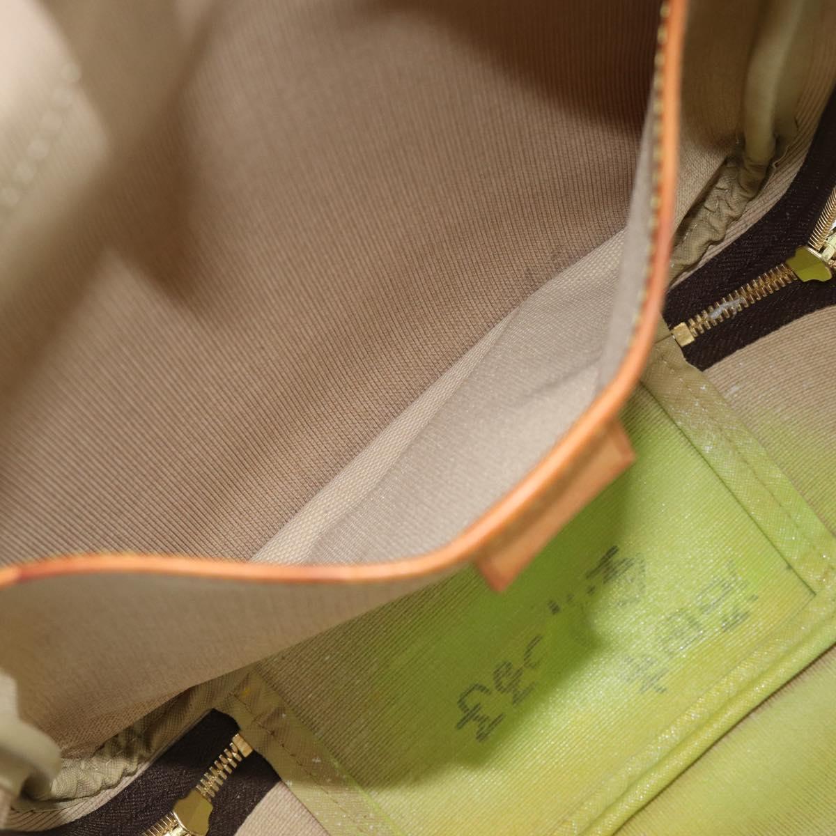 LOUIS VUITTON Monogram Excursion Hand Bag M41450 LV Auth 171244