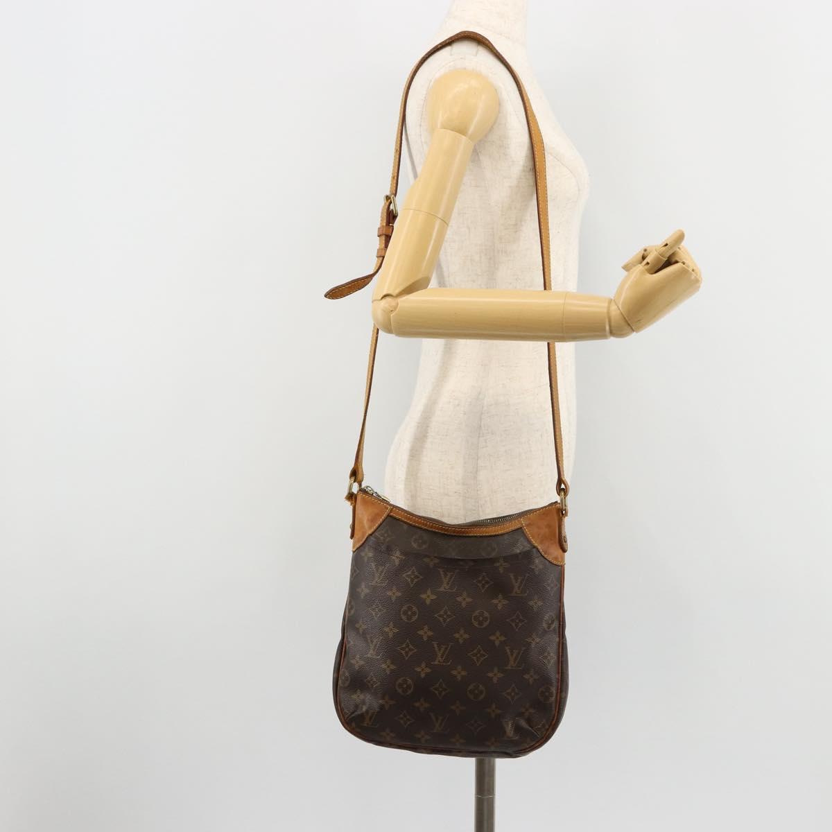 LOUIS VUITTON Monogram Odeon PM Shoulder Bag M56390 LV Auth 171245