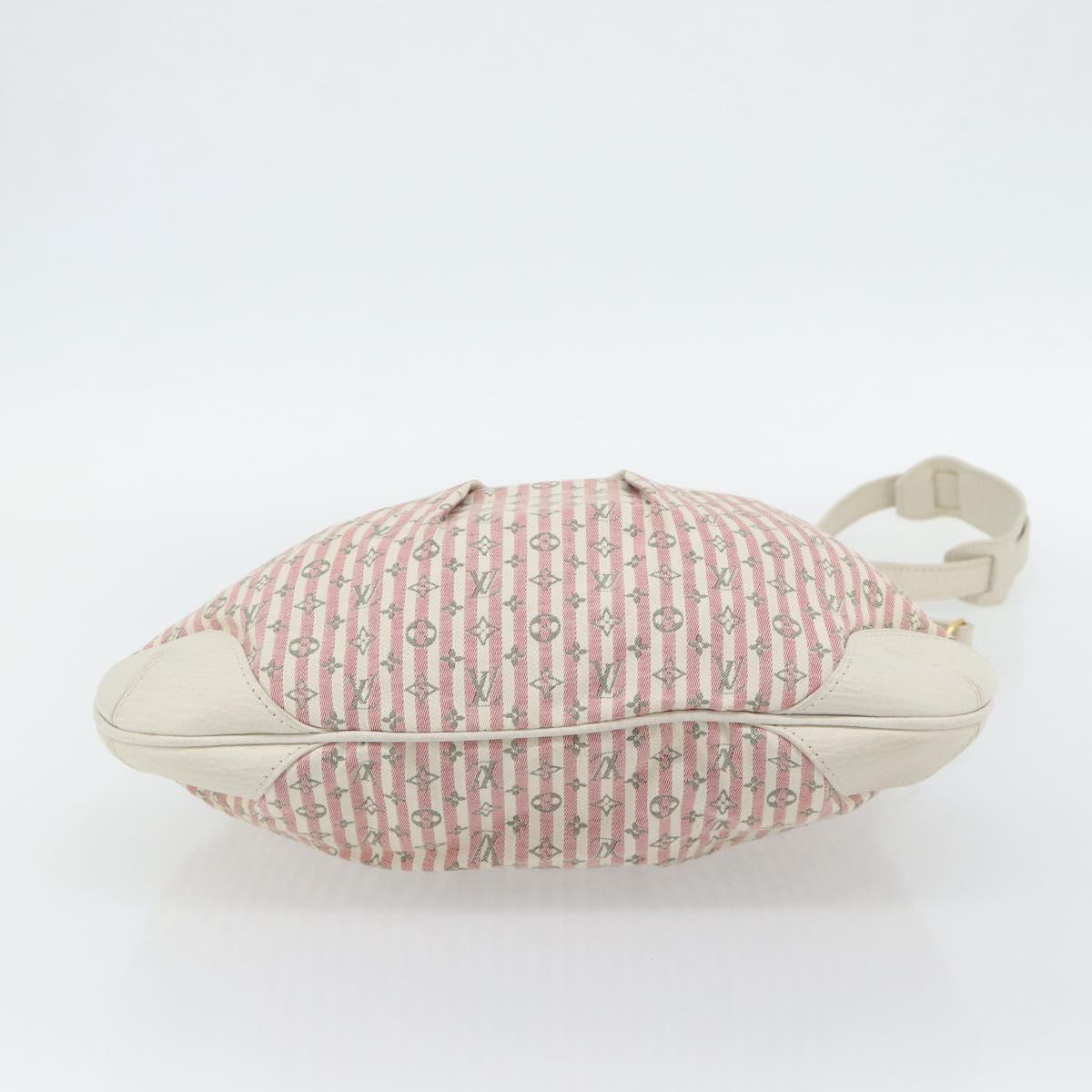 LOUIS VUITTON Mini Lin Marina GM Bag Croisette 2way Pink M95493 LV Auth 171252V