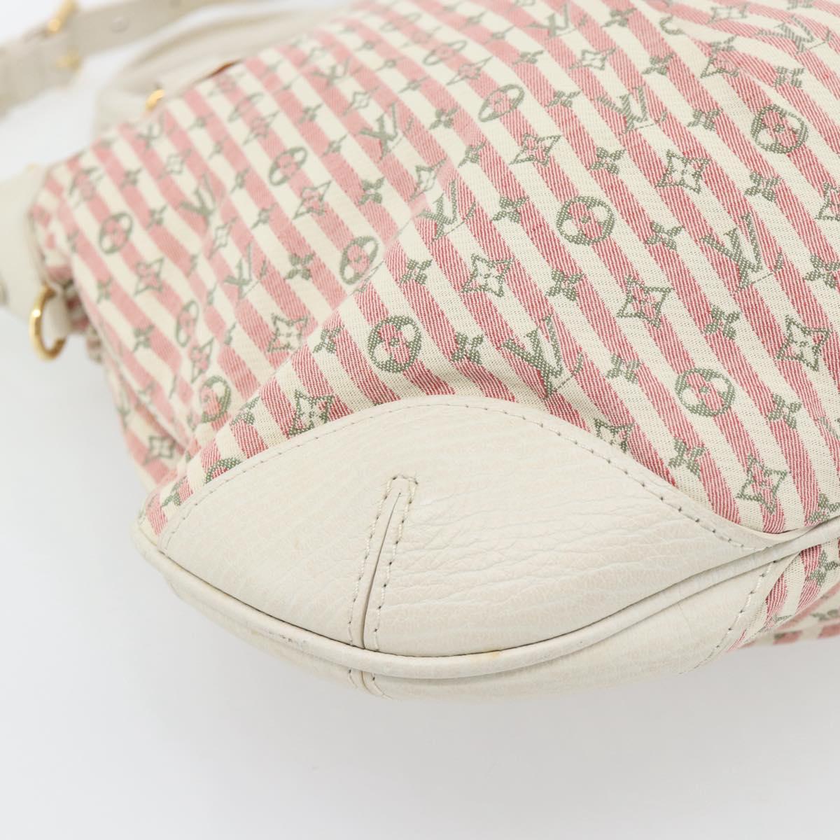 LOUIS VUITTON Mini Lin Marina GM Bag Croisette 2way Pink M95493 LV Auth 171252V