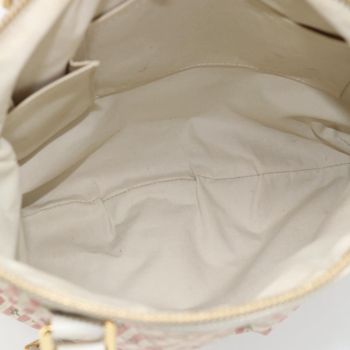 LOUIS VUITTON Mini Lin Marina GM Bag Croisette 2way Pink M95493 LV Auth 171252V