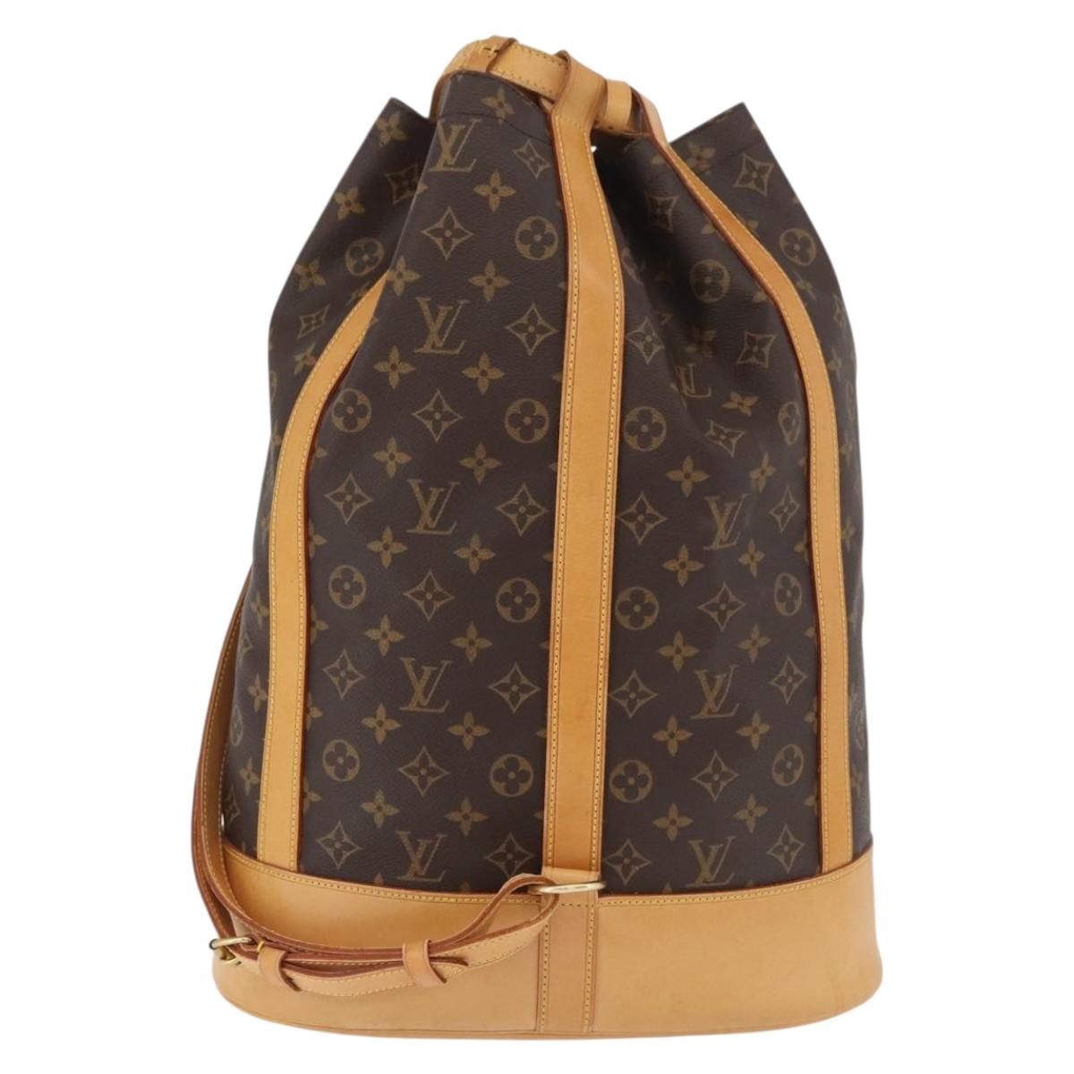 LOUIS VUITTON Monogram Randonnee GM Shoulder Bag M42244 LV Auth 171263A