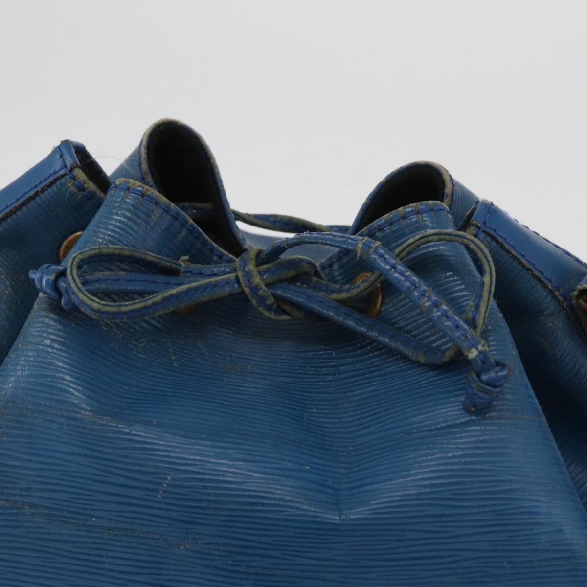 LOUIS VUITTON Epi Noe Shoulder Bag Toledo Blue M44005 LV Auth 171264