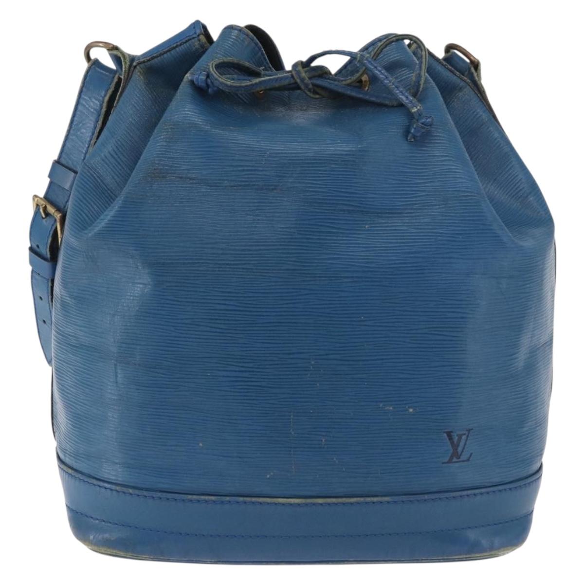 LOUIS VUITTON Epi Noe Shoulder Bag Toledo Blue M44005 LV Auth 171264