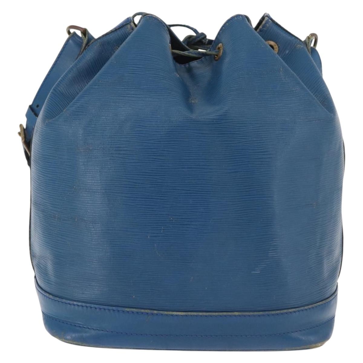LOUIS VUITTON Epi Noe Shoulder Bag Toledo Blue M44005 LV Auth 171264