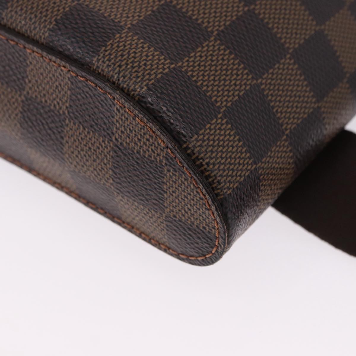LOUIS VUITTON Damier Ebene Geronimos Shoulder Bag N51994 LV Auth 171269