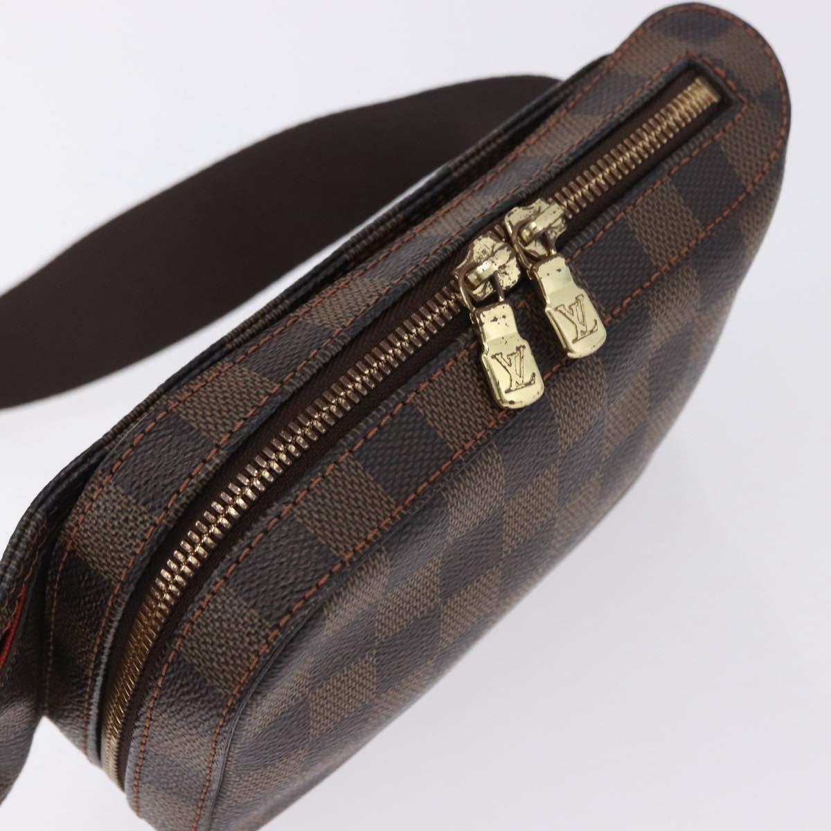 LOUIS VUITTON Damier Ebene Geronimos Shoulder Bag N51994 LV Auth 171269