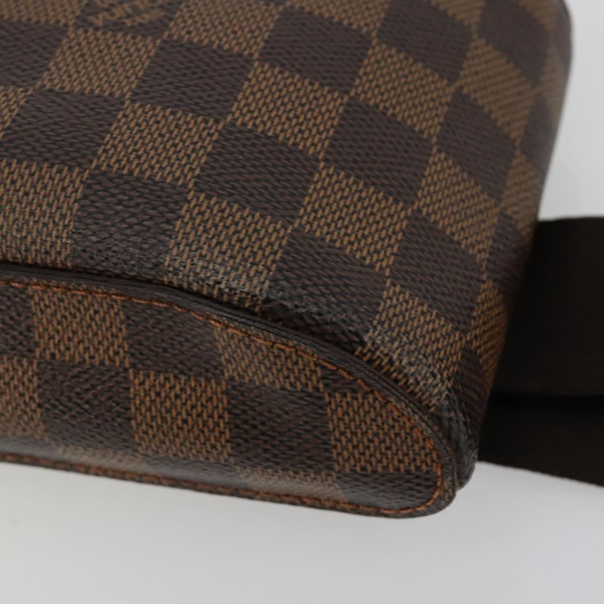 LOUIS VUITTON Damier Ebene Geronimos Shoulder Bag N51994 LV Auth 171270