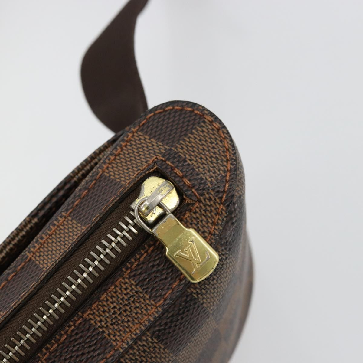 LOUIS VUITTON Damier Ebene Geronimos Shoulder Bag N51994 LV Auth 171270