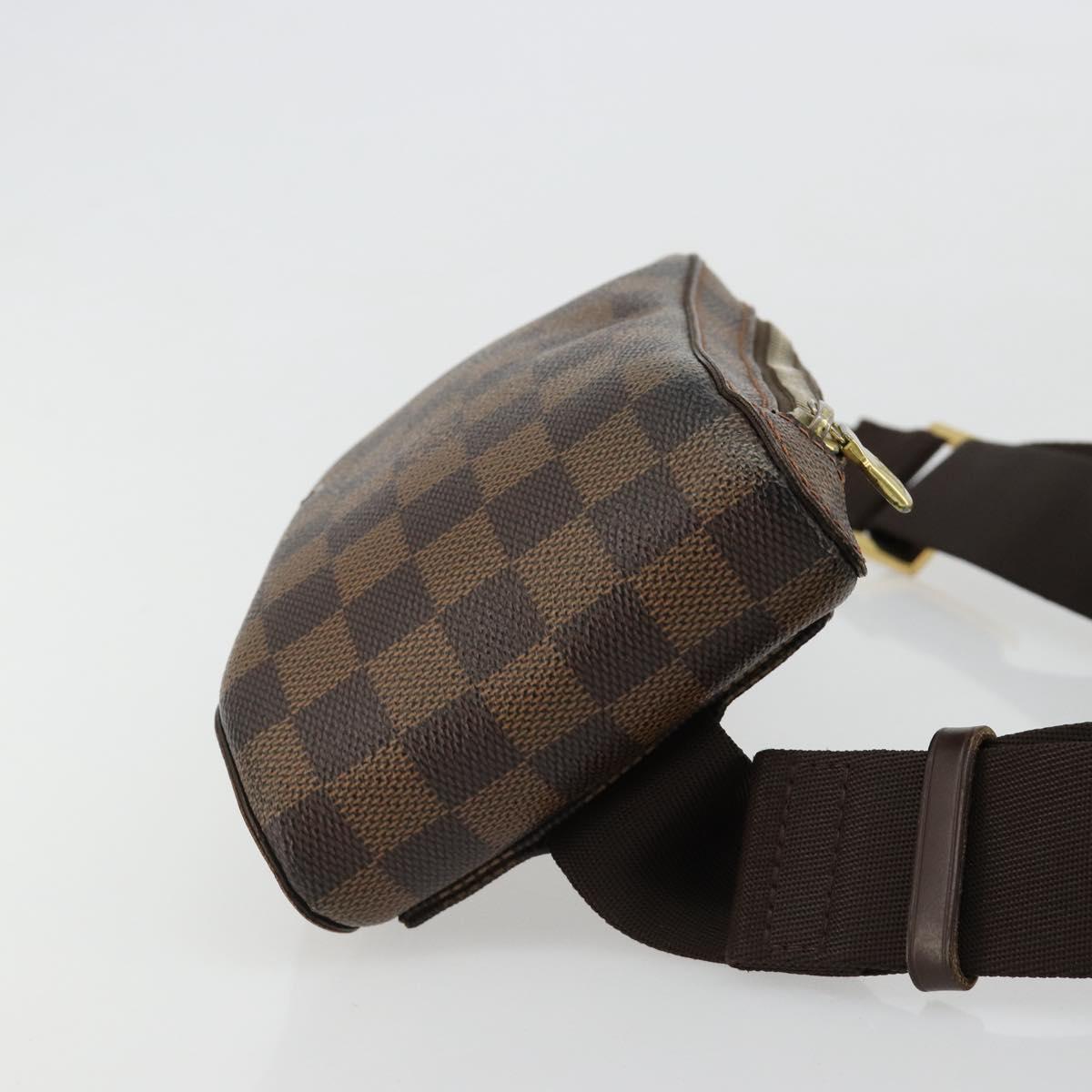 LOUIS VUITTON Damier Ebene Geronimos Shoulder Bag N51994 LV Auth 171270