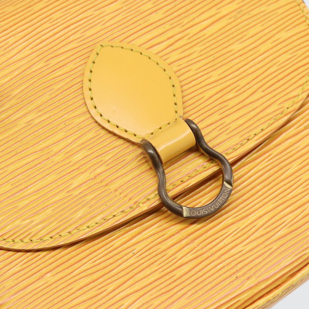 LOUIS VUITTON Epi Saint Cloud PM Shoulder Bag Yellow M52219 LV Auth 171271A