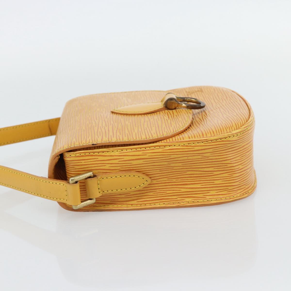 LOUIS VUITTON Epi Saint Cloud PM Shoulder Bag Yellow M52219 LV Auth 171271A