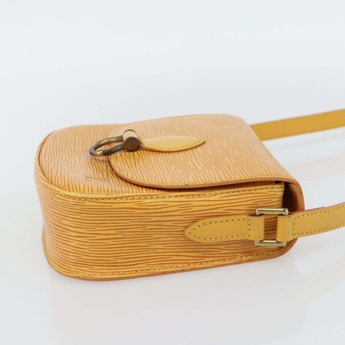 LOUIS VUITTON Epi Saint Cloud PM Shoulder Bag Yellow M52219 LV Auth 171271A
