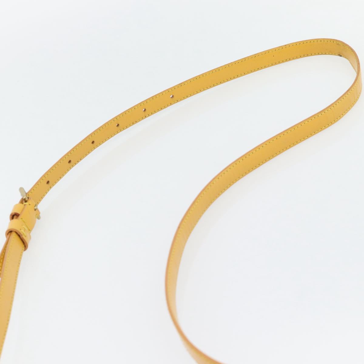 LOUIS VUITTON Epi Saint Cloud PM Shoulder Bag Yellow M52219 LV Auth 171271A
