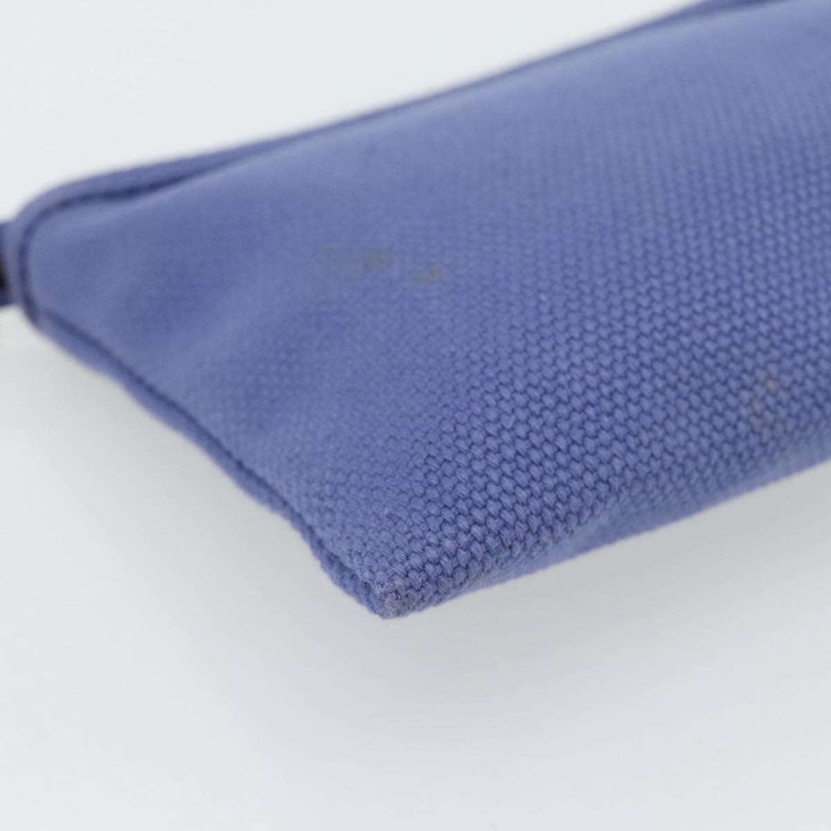 LOUIS VUITTON Antigua Pochette Platt PM Pouch Blue M40070 LV Auth 171279V