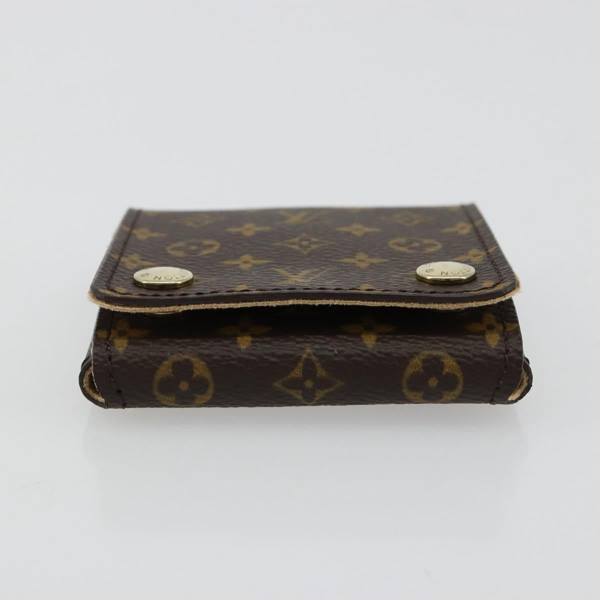 LOUIS VUITTON Monogram Jewelry case Jewelry Box LV Auth 171286