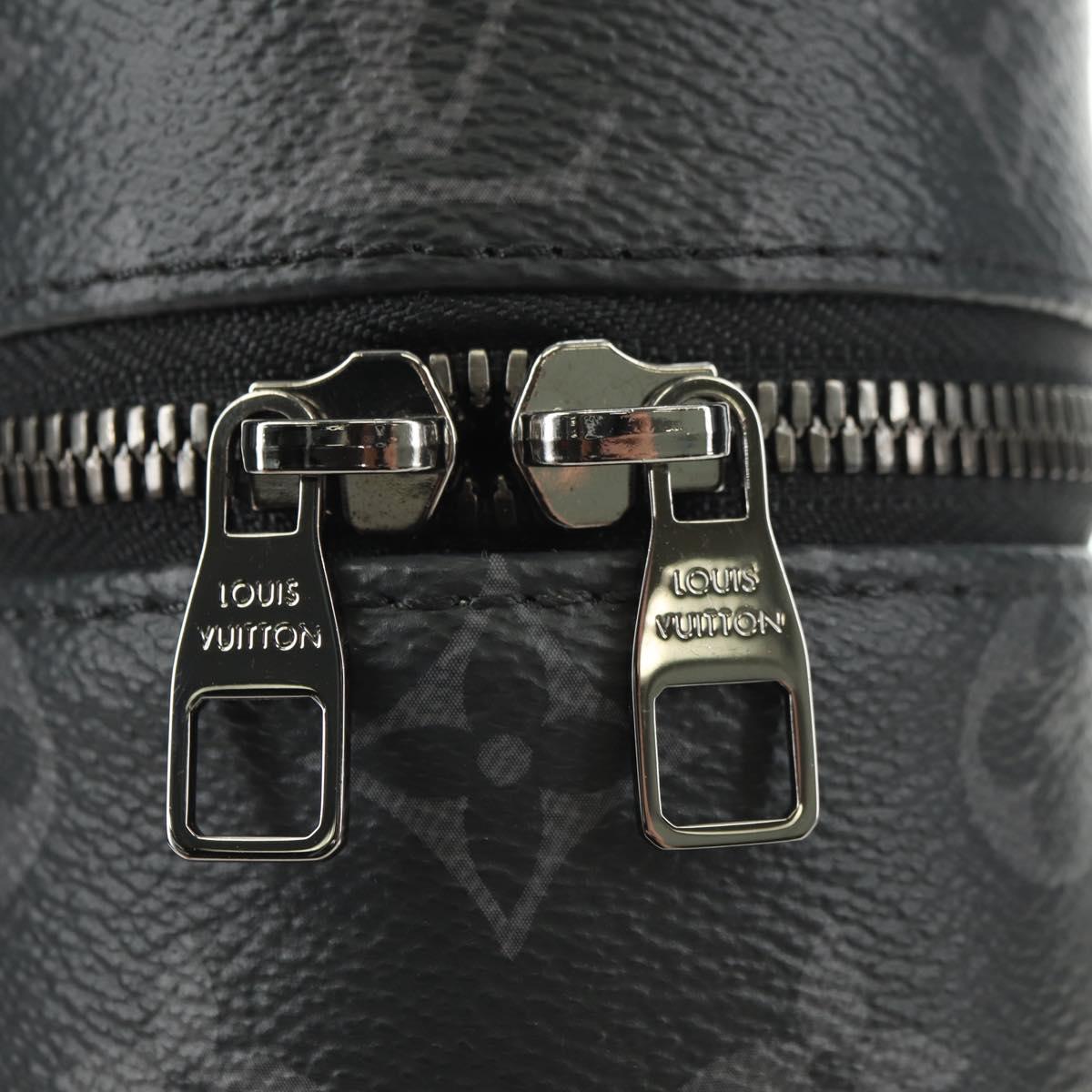 LOUIS VUITTON Monogram Eclipse Bottle Holder Porte Boutille GI0398 Auth 171298V