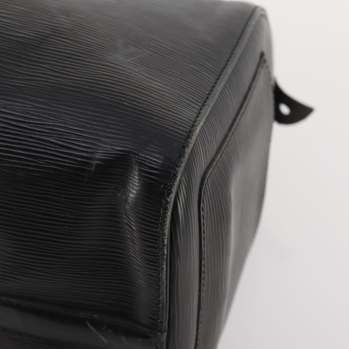 LOUIS VUITTON Epi Speedy 40 Hand Bag Black M42982 LV Auth 171322