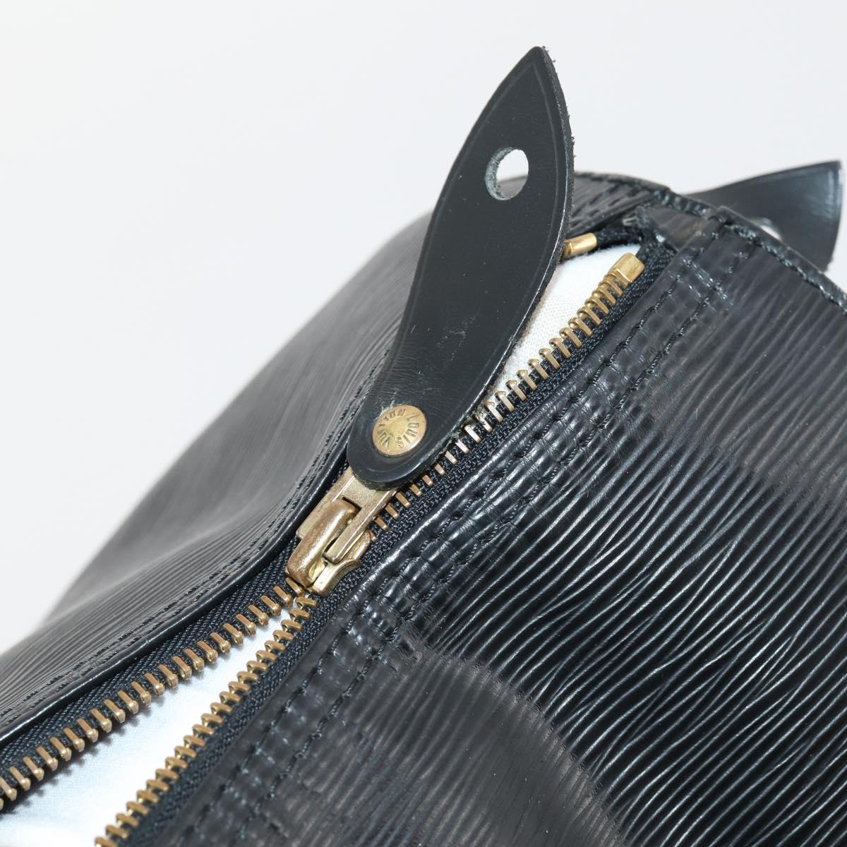 LOUIS VUITTON Epi Speedy 40 Hand Bag Black M42982 LV Auth 171322