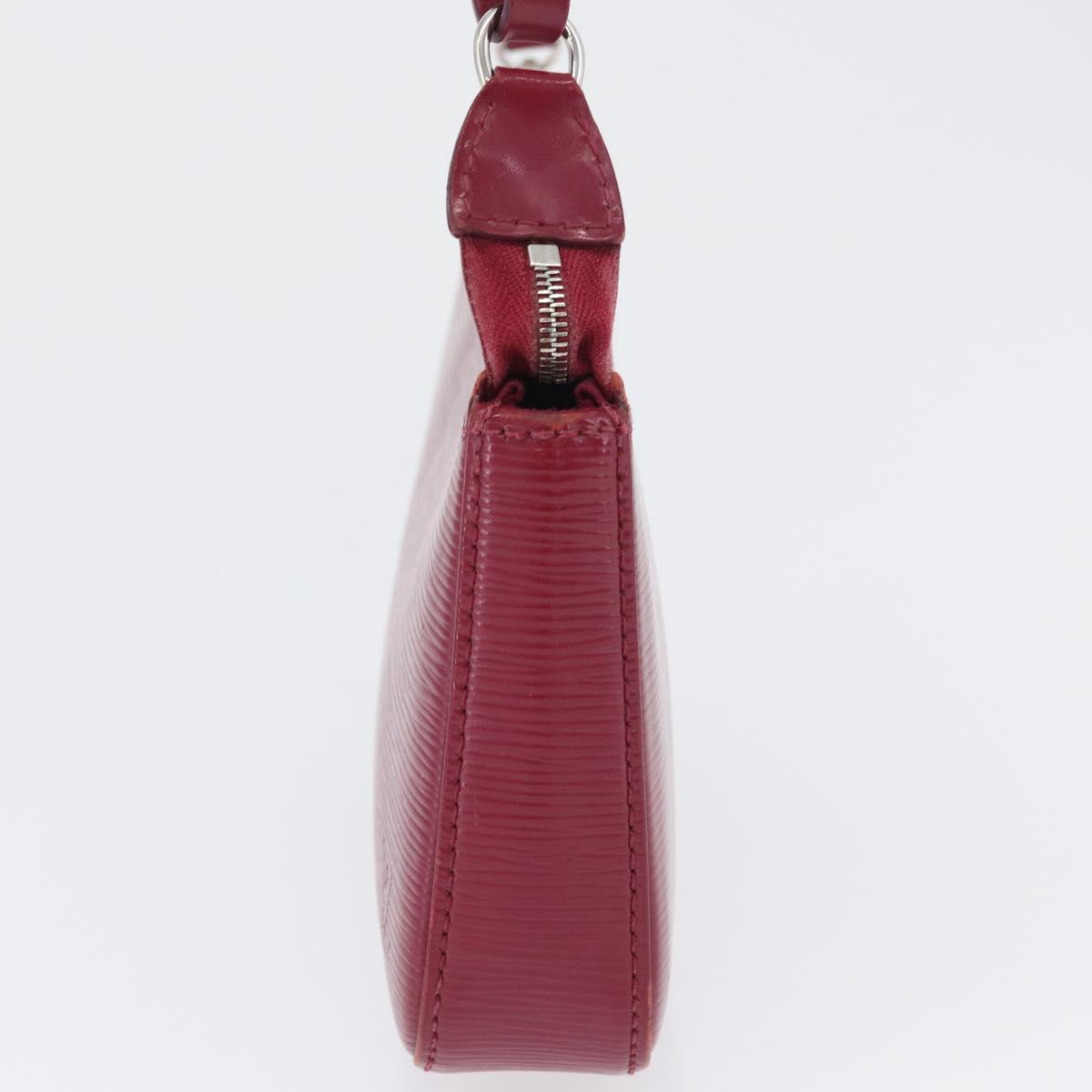 LOUIS VUITTON Epi Pochette Accessoires Pouch Fuchsia M40777 LV Auth 171324A