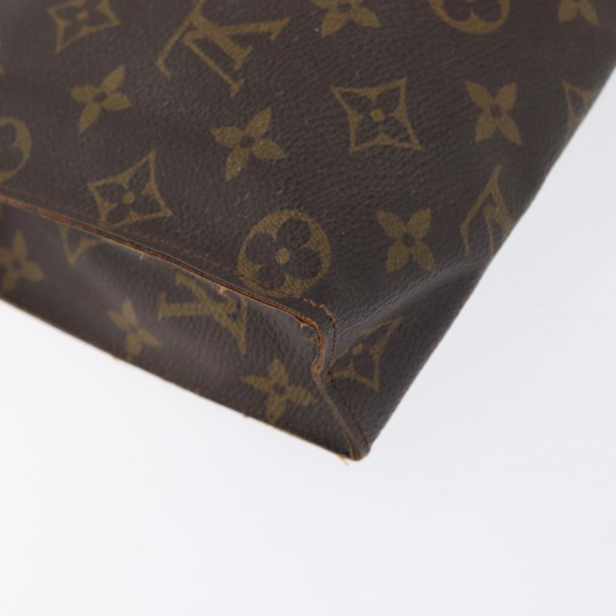 LOUIS VUITTON Monogram Poche Toilette 26 Pouch M47542 LV Auth 171331