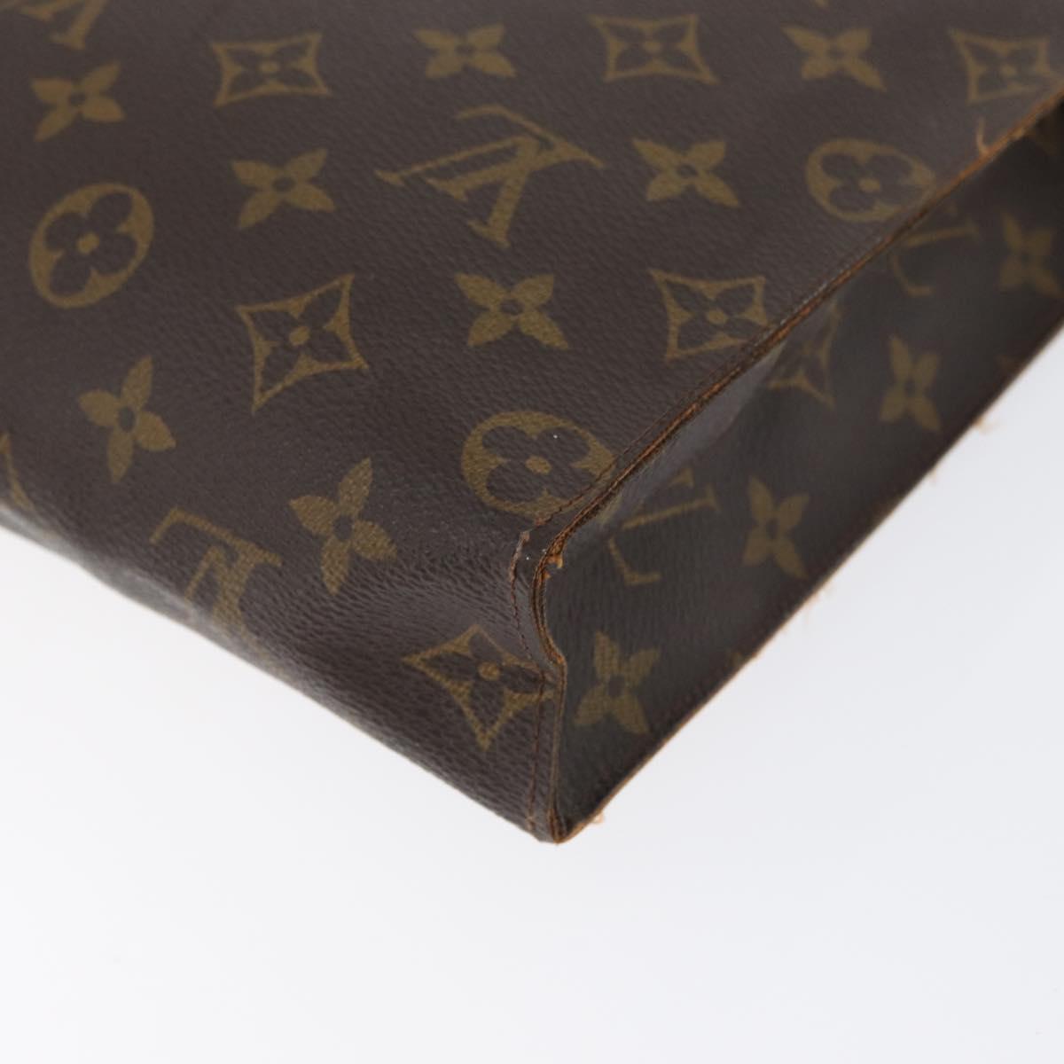 LOUIS VUITTON Monogram Poche Toilette 26 Pouch M47542 LV Auth 171331