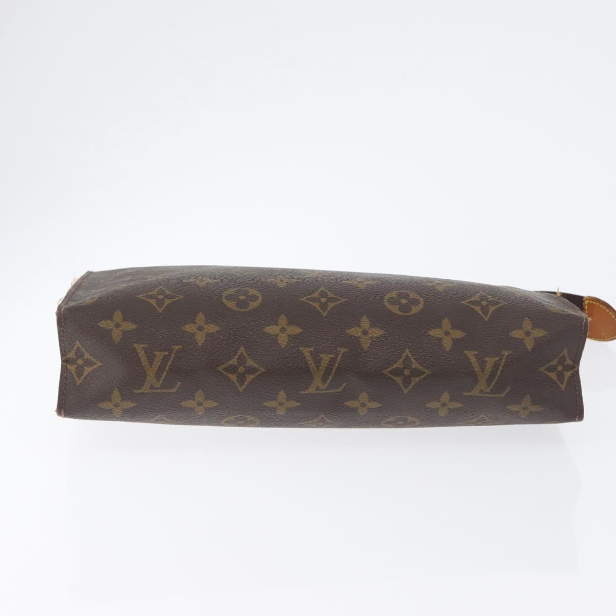 LOUIS VUITTON Monogram Poche Toilette 26 Pouch M47542 LV Auth 171331