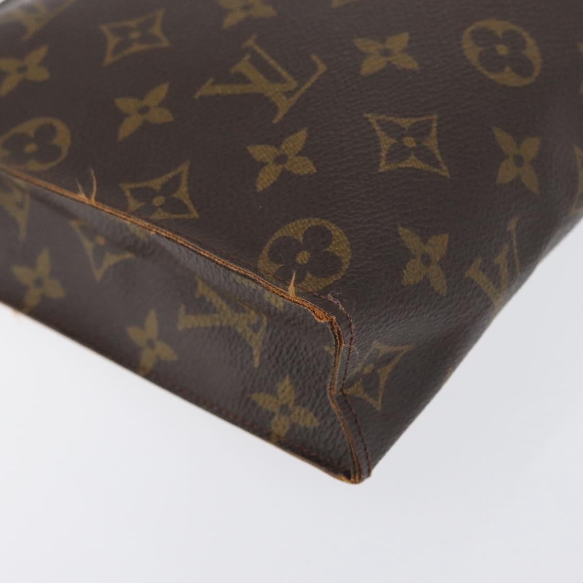 LOUIS VUITTON Monogram Poche Toilette 26 Pouch M47542 LV Auth 171331