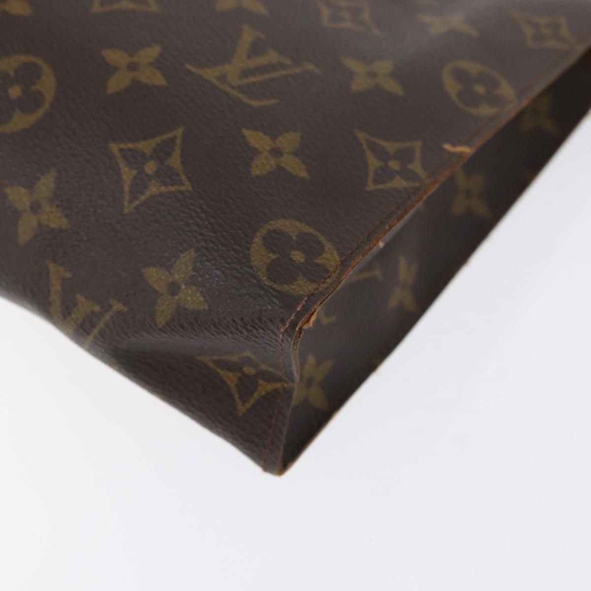 LOUIS VUITTON Monogram Poche Toilette 26 Pouch M47542 LV Auth 171331