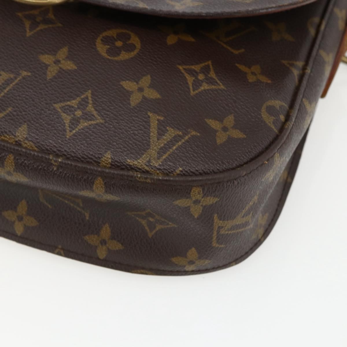 LOUIS VUITTON Monogram Saint Cloud GM Shoulder Bag M51242 LV Auth 171359