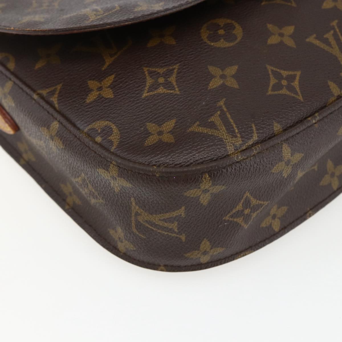 LOUIS VUITTON Monogram Saint Cloud GM Shoulder Bag M51242 LV Auth 171359