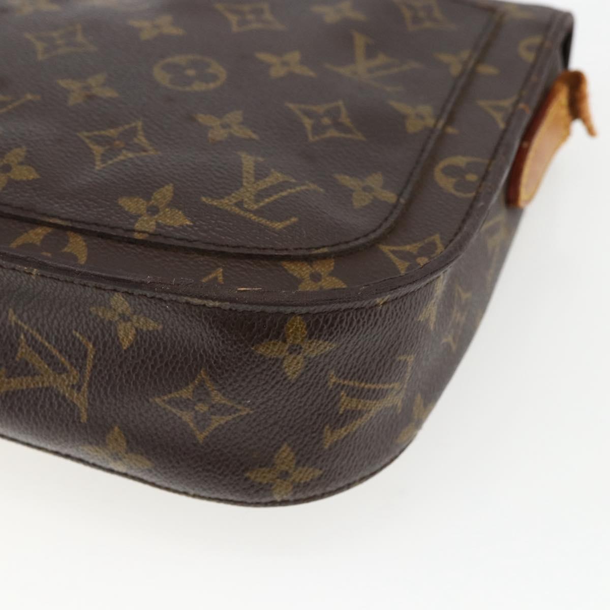 LOUIS VUITTON Monogram Saint Cloud GM Shoulder Bag M51242 LV Auth 171359