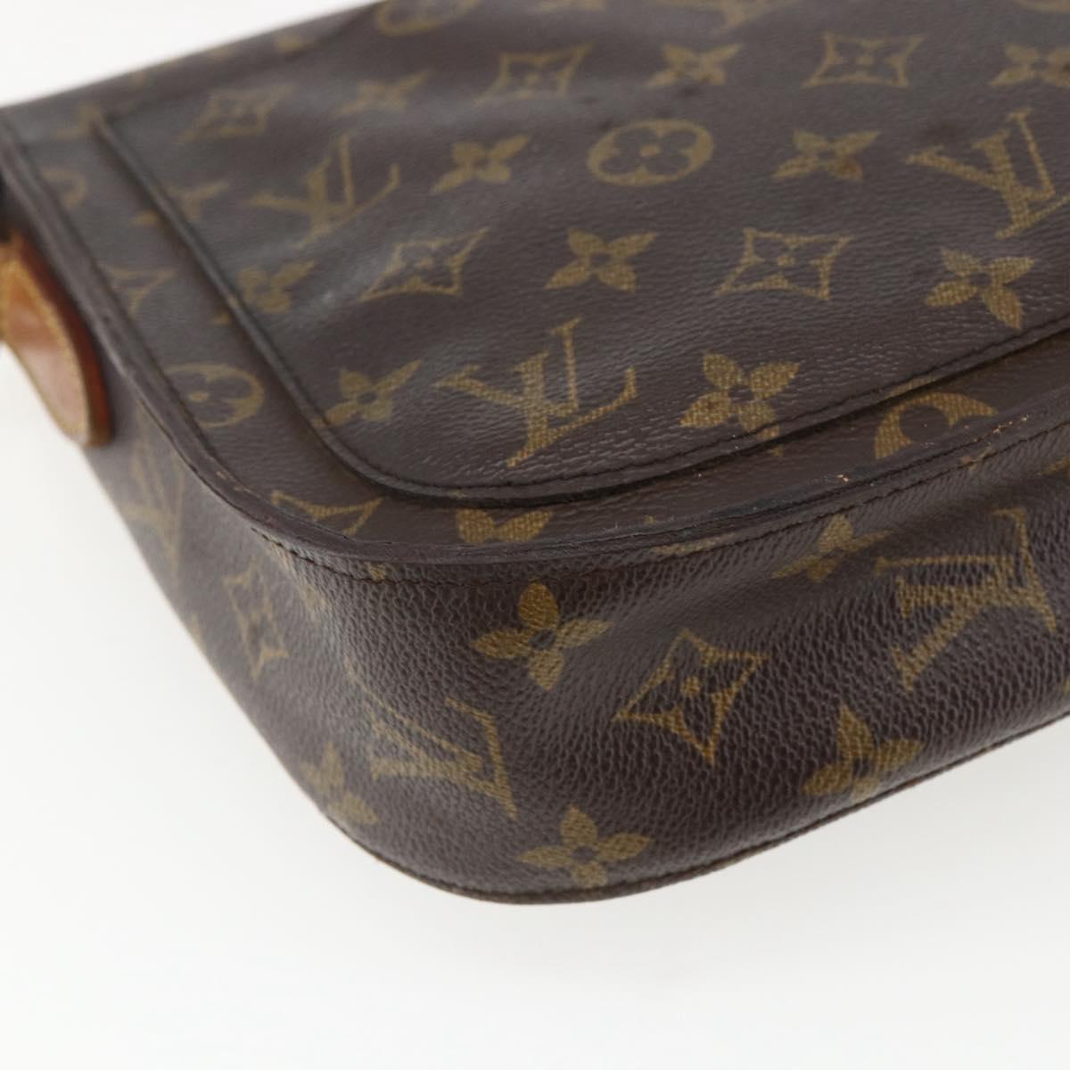 LOUIS VUITTON Monogram Saint Cloud GM Shoulder Bag M51242 LV Auth 171359