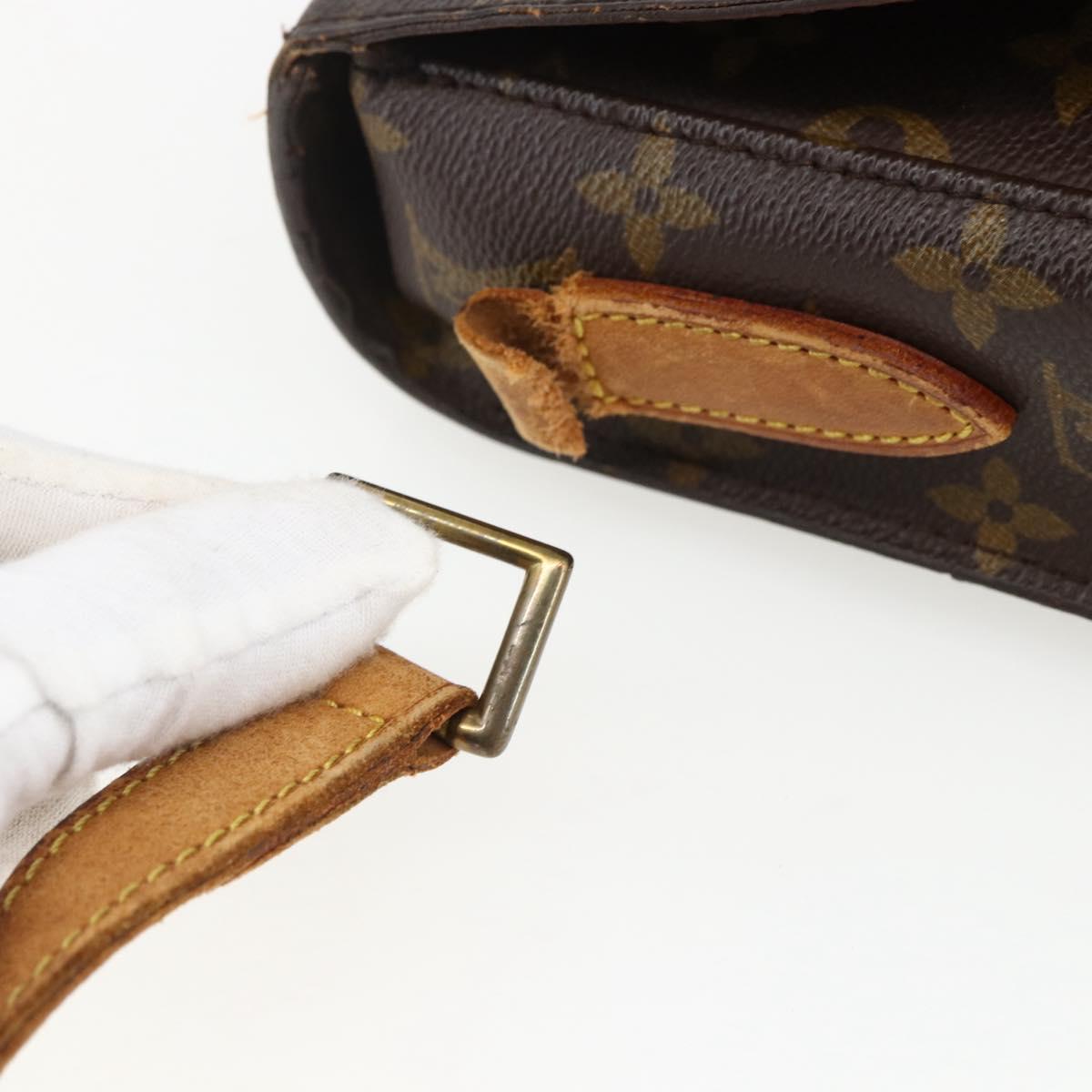 LOUIS VUITTON Monogram Saint Cloud GM Shoulder Bag M51242 LV Auth 171359