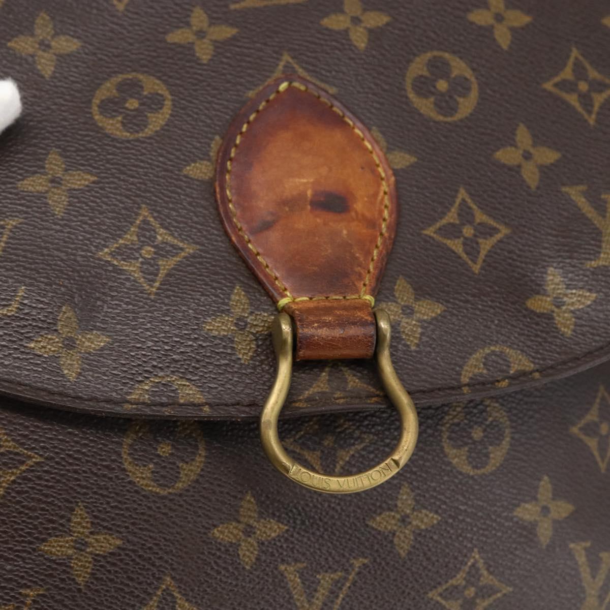 LOUIS VUITTON Monogram Saint Cloud GM Shoulder Bag M51242 LV Auth 171359