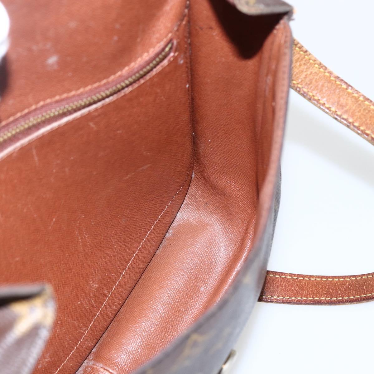 LOUIS VUITTON Monogram Saint Cloud GM Shoulder Bag M51242 LV Auth 171359