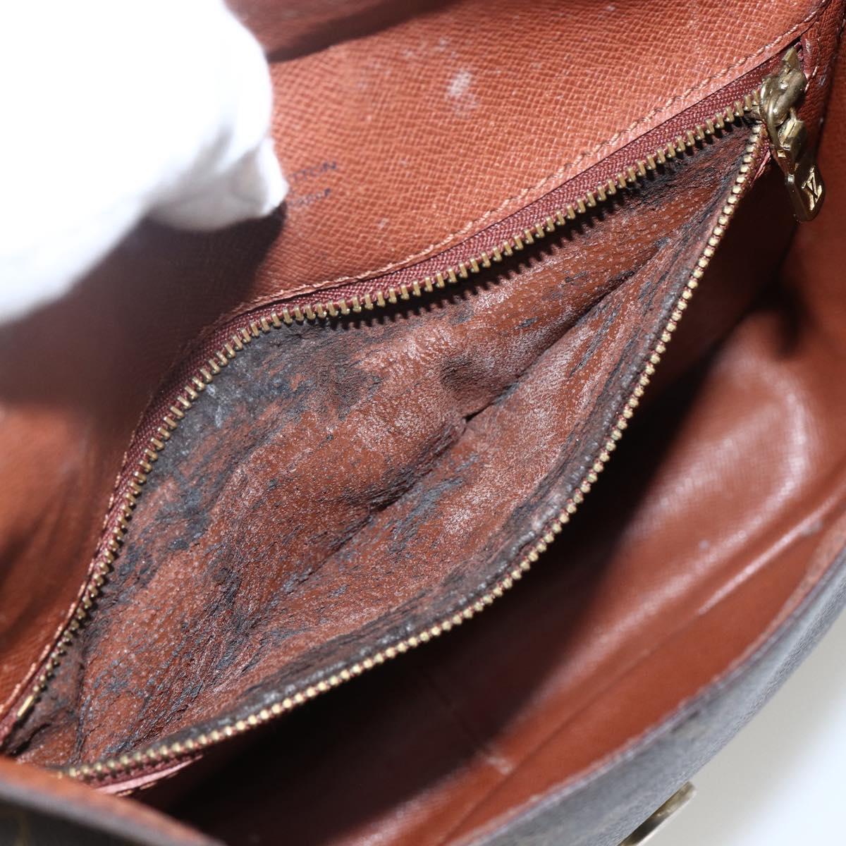 LOUIS VUITTON Monogram Saint Cloud GM Shoulder Bag M51242 LV Auth 171359