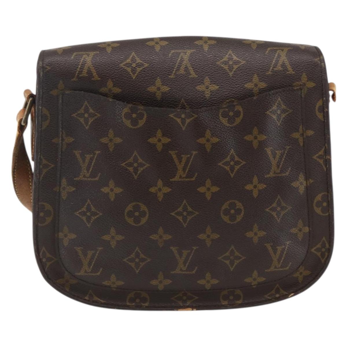 LOUIS VUITTON Monogram Saint Cloud GM Shoulder Bag M51242 LV Auth 171359