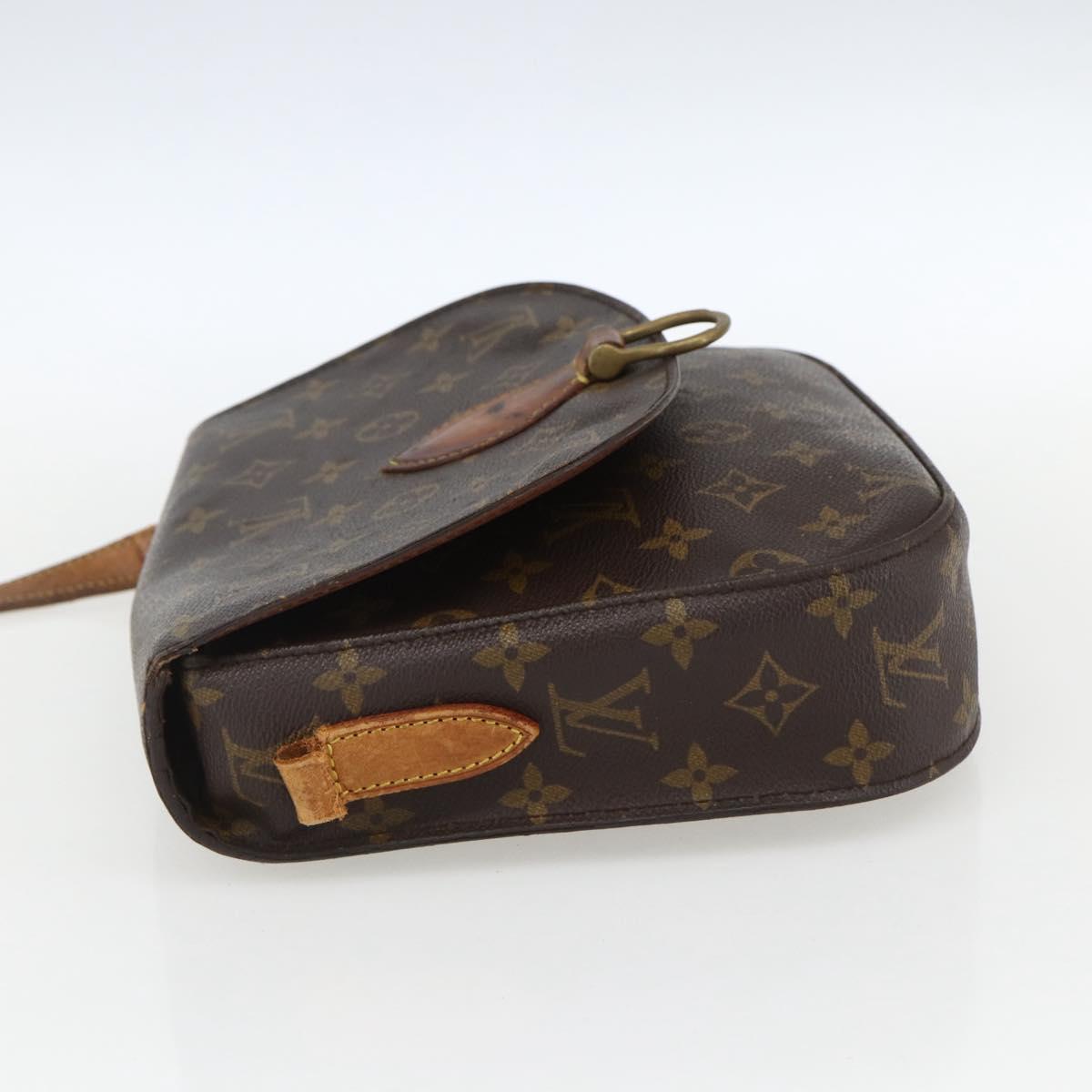LOUIS VUITTON Monogram Saint Cloud GM Shoulder Bag M51242 LV Auth 171359