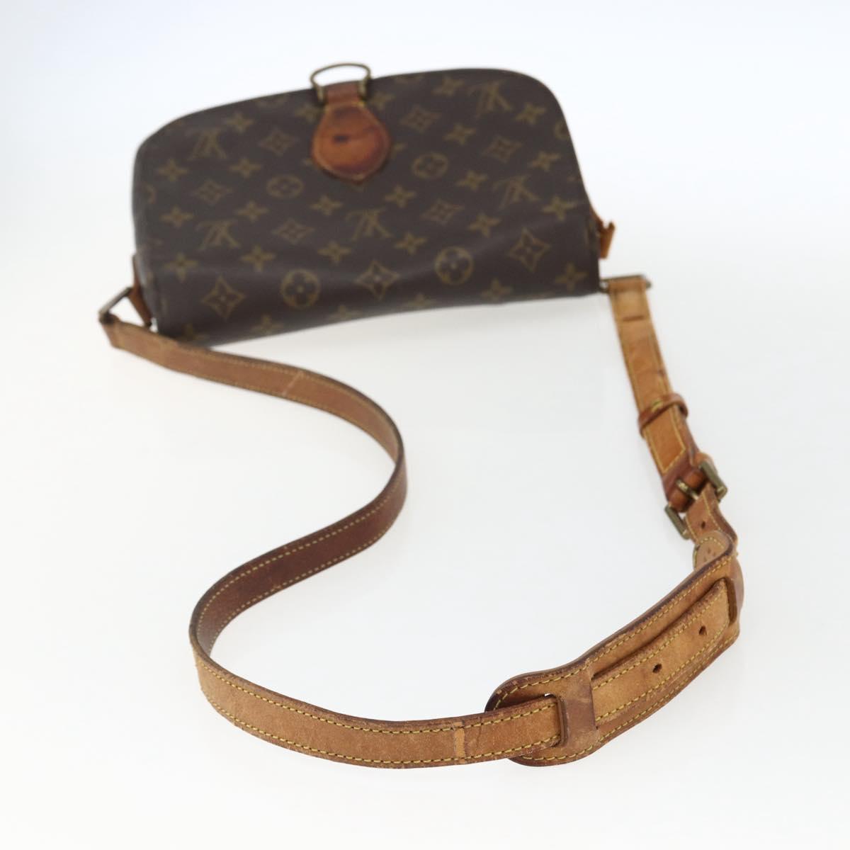 LOUIS VUITTON Monogram Saint Cloud GM Shoulder Bag M51242 LV Auth 171359