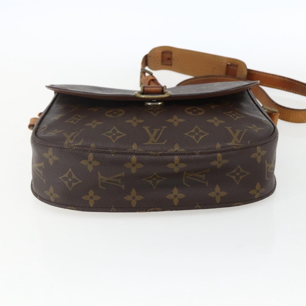 LOUIS VUITTON Monogram Saint Cloud GM Shoulder Bag M51242 LV Auth 171359